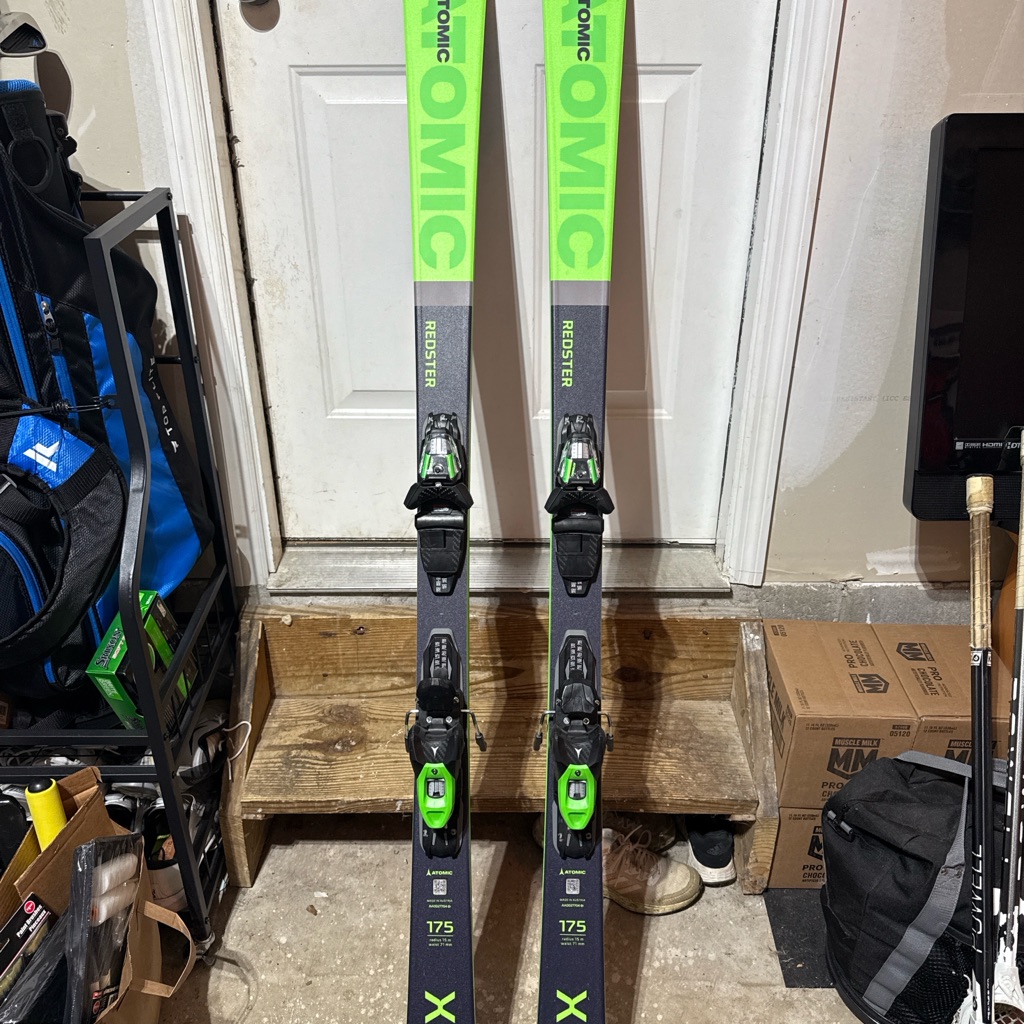 Atomic Redster X5 With Bindings - Green And Black